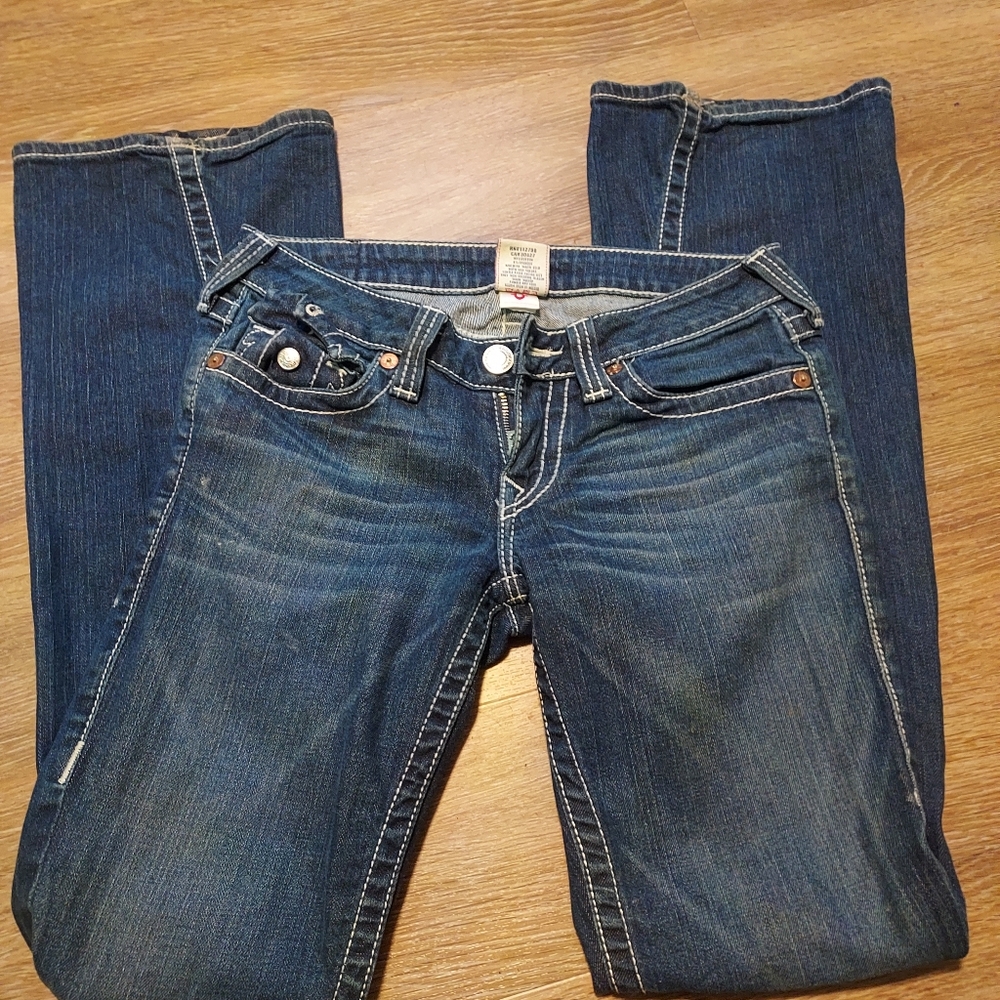 True religon blue jeans